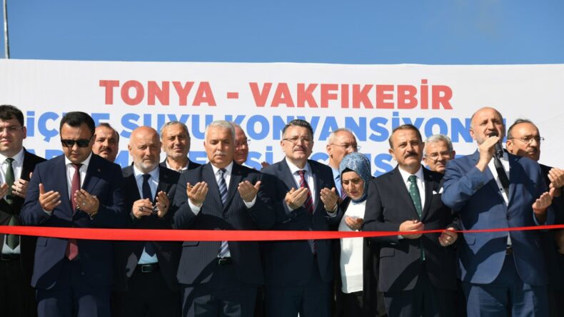 30 mahallede 14 bin kişiye hizmet verecek tesisin açılışı yapıldı