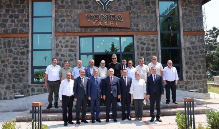 Yomra Vakfı Anadolu Lisesi’nin Temeli Atıldı