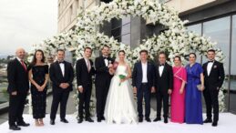 Başkan Erol Sayın, kızını evlendirdi