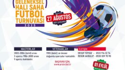 ARSİN BELEDİYESİ’NDEN  3. GELENEKSEL HALI SAHA  FUTBOL TURNUVASI