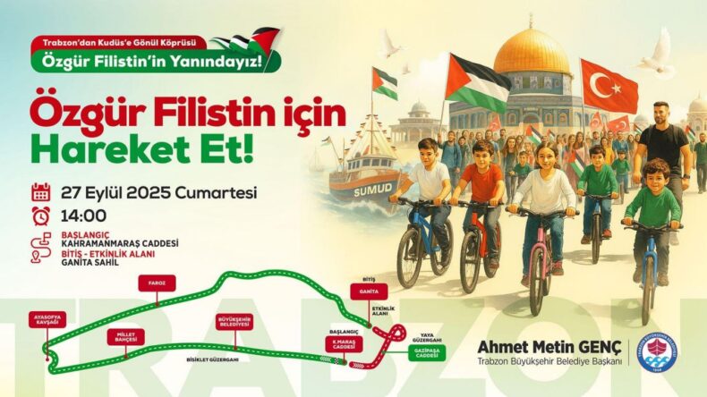 TRABZON GAZZE İÇİN HAREKETE GEÇİYOR