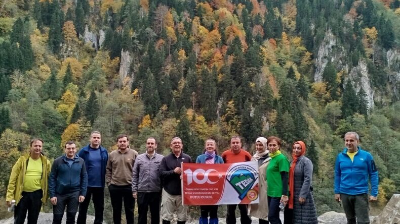 Araklı’nın en yüksek noktasında dört mevsim bir arada yaşandı