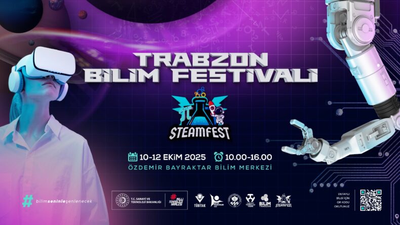 TRABZON BİLİM FESTİVALİ’NE HAZIR