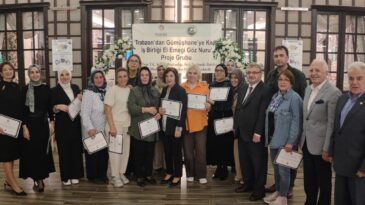 Gümüşhaneliler Derneği’nden Kazaziye El Sanatları Projesi Kapanış Programı