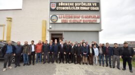 Sürmene Şoförler Odası’nda Ekrem Yılmaz yeniden başkan seçildi